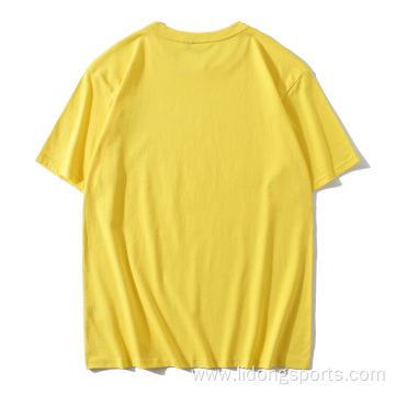 Pure cotton Color Men Unisex TShirts Blank Uniform